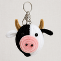 Cow Keychain