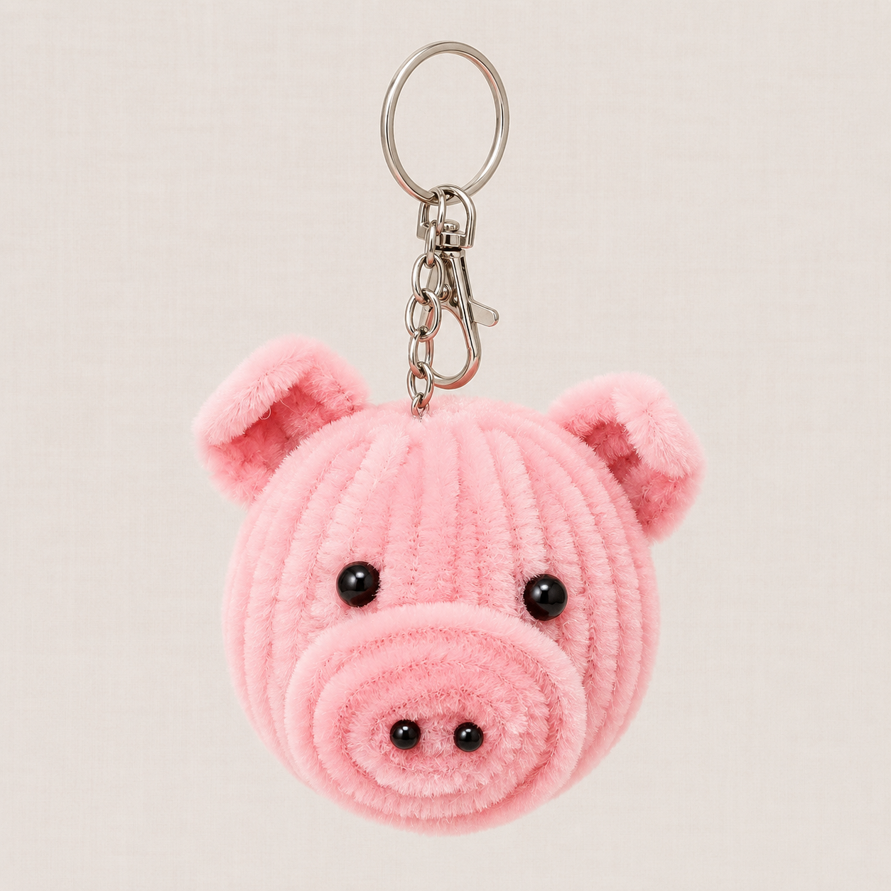 Pig Keychain