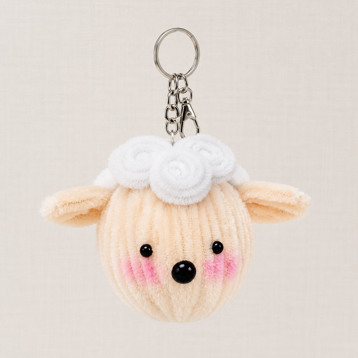 Sheep Keychain