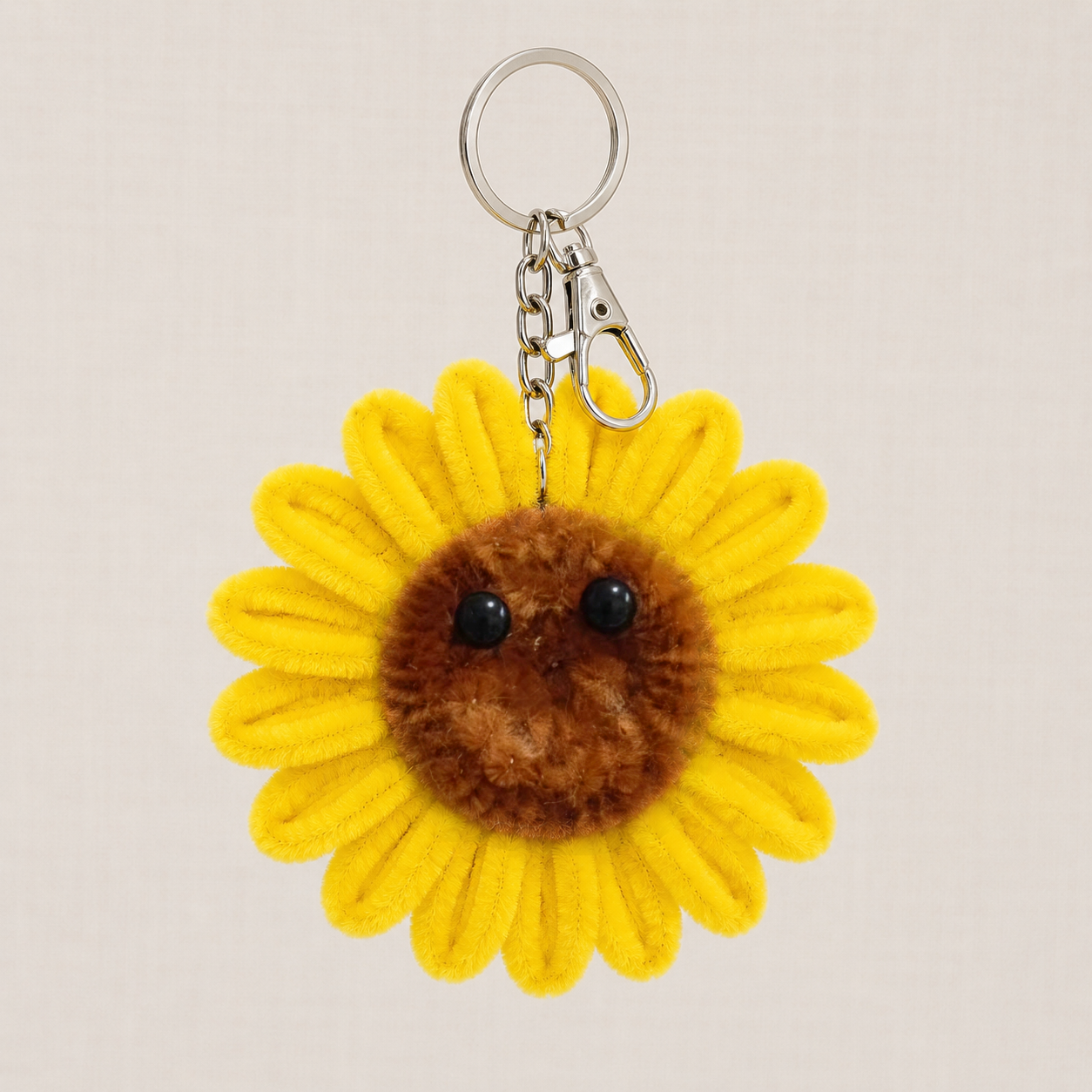 Sunflower Keychain
